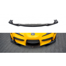 Maxton Design spoiler pod přední nárazník ver.2 pro Toyota Supra Mk5, černý lesklý plast ABS