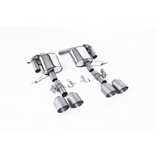 Milltek Sport koncový tlumič(e) s klapkami pro Range Rover Sport SVR 5.0 V8 Supercharged (Facelift) 2018-2022, GT-115 broušené titanové koncovky