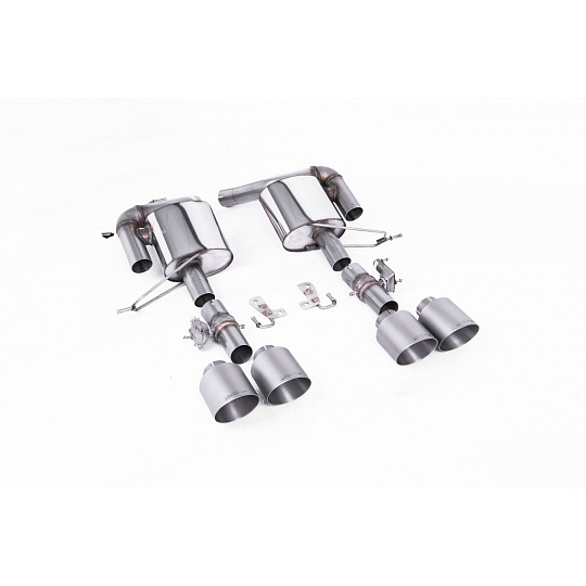 Milltek Sport koncový tlumič(e) s klapkami pro Range Rover Sport SVR 5.0 V8 Supercharged (Facelift) 2018-2022, GT-115 broušené titanové koncovky