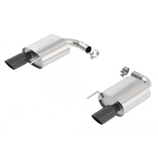 Borla koncový díl "S-Type" pro Ford Mustang GT/GT Convertible 5,0l RWD, 2-dvéř., r.v. od 15-17, typ koncovek: černé