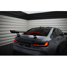 Maxton Design zadní křídlo s úzce rozkročenými držáky a LED světlem pro BMW M3 G80, pravý karbon Maxton Design zadní křídlo s úzce rozkročenými držáky a LED světlem pro BMW M3 G80, pravý karbon