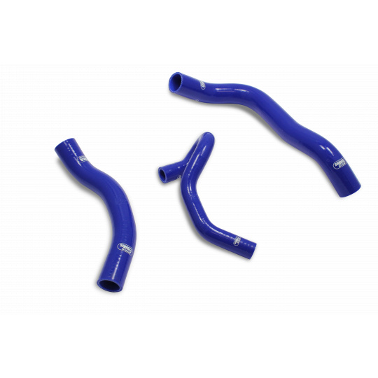 Samco Sport 3-dílná sada silikonových hadic pro vedení chladicí kapaliny pro Mazda 323F 1994 - 1998 V6, barva: modrá
