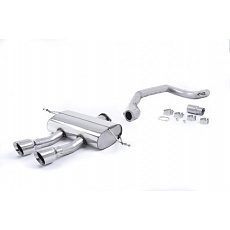 Milltek Sport výfukový systém cat-back bez rezonátoru (hlasitější) pro Seat Leon Cupra R 2.0 TSI 265PS 2010-2012