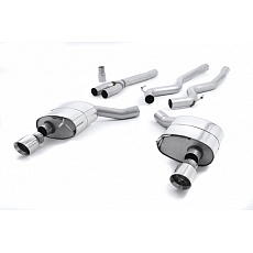 Milltek Sport výfukový systém cat-back dvojitý vývod bez rezonátoru pro Ford Mustang 2.3 EcoBoost (Fastback) 2015-2018, GT-100 leštěné koncovky Milltek Sport výfukový systém cat-back dvojitý vývod bez rezonátoru pro Ford Mustang 2.3 EcoBoost (Fastback) 2015-2018, GT-100 leštěné koncovky