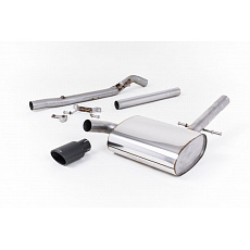 Milltek Sport výfukový systém cat-back bez rezonátoru (hlasitější) pro Volkswagen Corrado VR6 1988-1991, typ koncovek: černé Milltek Sport výfukový systém cat-back bez rezonátoru (hlasitější) pro Volkswagen Corrado VR6 1988-1991, typ koncovek: černé