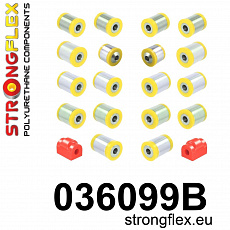 036099B: Strongflex Sada silentbloků zadního zavěšení