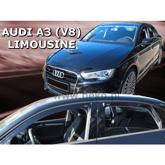 HEKO ofuky oken Audi A3 sedan 4dv (8V, od 2013) přední + zadní
