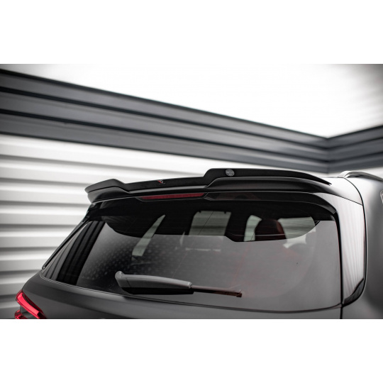 Maxton Design prodloužení spoileru pro BMW X5 M G05, černý lesklý plast ABS