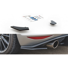 Maxton Design "Racing durability" boční difuzory pod zadní nárazník ver.2 pro Volkswagen Golf GTI Mk7, plast ABS bez povrchové úpravy, s červenou linkou Maxton Design "Racing durability" boční difuzory pod zadní nárazník ver.2 pro Volkswagen Golf GTI Mk7, plast ABS bez povrchové úpravy, s červenou linkou