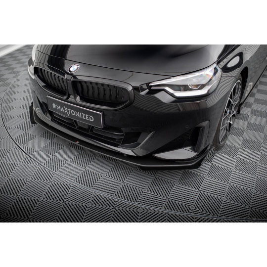 Maxton Design rohové spoilery pod přední nárazník pro BMW řada 2 G42 Standard, plast ABS bez povrchové úpravy