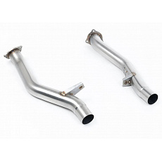 Milltek Sport náhrada sekundárních katalyzátorů pro Porsche Cayenne 958 Turbo 4.8 V8 (předfacelift) 2010-2014 pouze pro OE výfukový systém