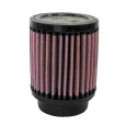 K&N univerzální kulatý filtr se vstupem 64 mm a výškou 102 mm, gumový vrchlík