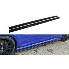 Maxton Design difuzory pod boční prahy pro Volkswagen Golf R Mk7, černý lesklý plast ABS Maxton Design difuzory pod boční prahy pro Volkswagen Golf R Mk7, černý lesklý plast ABS