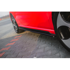 Maxton Design difuzory pod boční prahy pro Volkswagen Polo GTI Mk5, černý lesklý plast ABS Maxton Design difuzory pod boční prahy pro Volkswagen Polo GTI Mk5, černý lesklý plast ABS