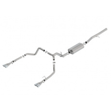 Borla Cat-Back výfukový systém "Touring" pro GMC Sierra 1500 6,2l V8, s aut. převodovkou, 2WD/AWD, EC/SB, CC/SHB, 147" WB, r.v. 2019-2020