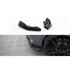 Maxton Design boční difuzory pod zadní nárazník ver.4 pro BMW řada 1 F40, černý lesklý plast ABS
