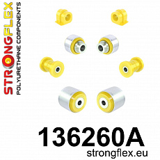 136260A: Front suspension bush kit SPORT