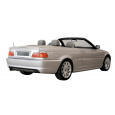 JOM zadní nárazník BMW 3 E46 Coupe / Cabrio (99-07), bez otvorů pro PDC