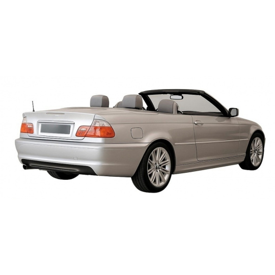 JOM zadní nárazník BMW 3 E46 Coupe / Cabrio (99-07), bez otvorů pro PDC