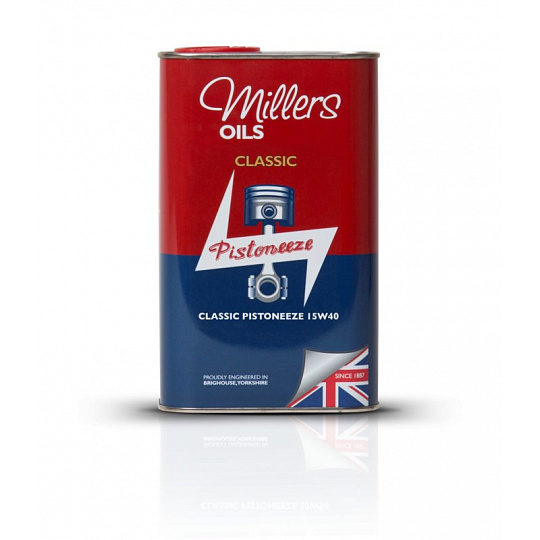 Motorový olej Millers Oils Classic Pistoneeze 15w40, 1L