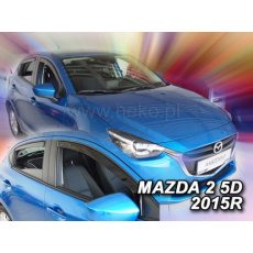 HEKO ofuky oken Mazda 2 IV (2014-) přední + zadní