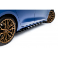 Maxton Design "Street Pro" difuzory pod boční prahy pro Audi A5 B10, plast ABS bez povrchové úpravy, S-Line, Sedan / Avant