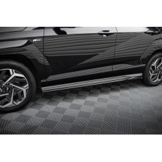Maxton Design difuzory pod boční prahy pro Hyundai Kona Mk2 /N-Line, černý lesklý plast ABS Maxton Design difuzory pod boční prahy pro Hyundai Kona Mk2 /N-Line, černý lesklý plast ABS