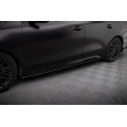 Maxton Design "Street Pro" difuzory pod boční prahy pro Kia Proceed Mk1 Facelift GT, plast ABS bez povrchové úpravy, s červenou linkou