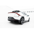 Maxton Design spoiler pod zadní nárazník s žebrováním pro Kia EV6 Mk1, černý lesklý plast ABS