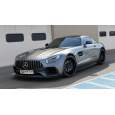 Maxton Design spoiler pod přední nárazník pro Mercedes AMG GT S C190, černý lesklý plast ABS