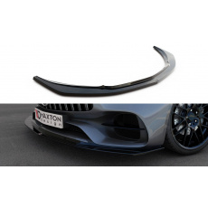 Maxton Design spoiler pod přední nárazník pro Mercedes AMG GT S C190, černý lesklý plast ABS