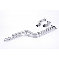 Milltek Sport náhrada GPF/OPF Large Bore Downpipes s OPF/GPF Bypass a Decats pro BMW řada 4 F82/83 M4 Coupe/Convertible, M4 Competition, M4 CS Coupe (s OPF/GPF) 2019-2020, pouze pro Milltek Sport Cat Back systém