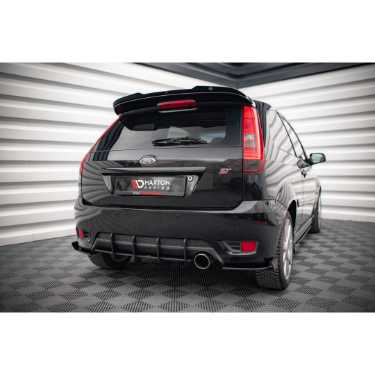 Maxton Design "Street Pro" difuzor zadního nárazníku pro Ford Fiesta ST Mk6, plast ABS bez povrchové úpravy