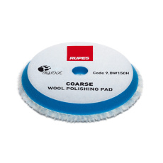RUPES Blue Wool Polishing Pad COARSE - vlněný korekční kotouč (tvrdý) pro orbitální leštičky, průměr 130/150 mm (5"/6") RUPES Blue Wool Polishing Pad COARSE - vlněný korekční kotouč (tvrdý) pro orbitální leštičky, průměr 130/150 mm (5"/6")