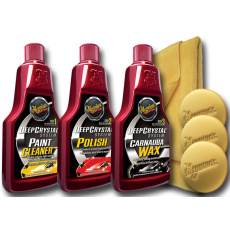 Meguiar's - základní sada na leštění a voskování vozu (3-step system) Meguiar's - základní sada na leštění a voskování vozu (3-step system)