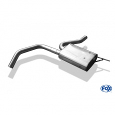 Fox Sportauspuff přední díl s tlumičem pro Audi A4 B5 s motorem 1.6, 1.8, 1.8 T, 1.9 TDI, 2.4, 2.5 TDI, 2.6, 2.8