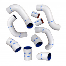 Samco Sport 12-dílná sada silikonových hadic pro vedení tlakového vzduchu pro Nissan Skyline GTR R35 2008 - on, barva: modrá