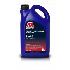 Plně syntetický motorový olej Millers Oils Trident Professional 5w40, 5L