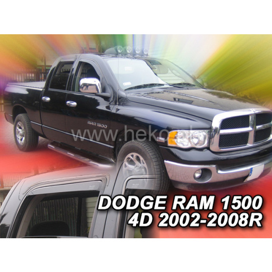 HEKO ofuky oken Dodge Ram 1500 4dv (2002-2008) přední + zadní