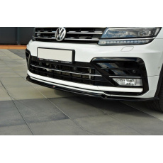 Maxton Design spoiler pod přední nárazník pro Volkswagen Tiguan Mk2 R-Line, černý lesklý plast ABS Maxton Design spoiler pod přední nárazník pro Volkswagen Tiguan Mk2 R-Line, černý lesklý plast ABS