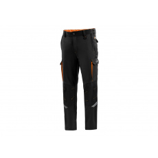 Sparco technické kalhoty OREGON, barva: černo-oranžová, velikost: XL Sparco technické kalhoty OREGON, barva: černo-oranžová, velikost: XL