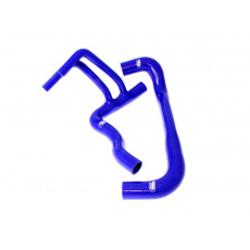 Samco Sport 2-dílná sada silikonových hadic pro vedení chladicí kapaliny pro Peugeot 205 GTi 1985 - 1992 1.6/1.9 (se vodou chlazeným olejovým chladičem, 1 kus Samco spodní hadice), barva: modrá