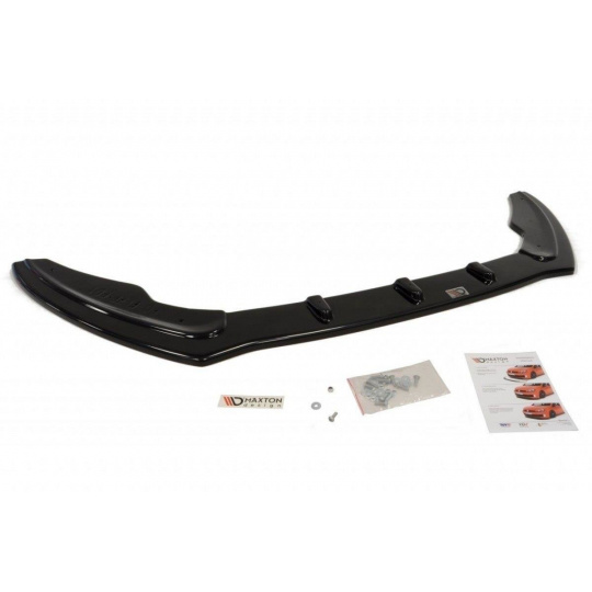 Maxton Design spoiler pod přední nárazník pro Ford Fiesta Mk7 Facelift, černý lesklý plast ABS Maxton Design spoiler pod přední nárazník pro Ford Fiesta Mk7 Facelift, černý lesklý plast ABS