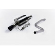 Milltek Sport výfukový systém cat-back bez rezonátoru (hlasitější) pro Ford Fiesta Mk6 ST 150 2005-2008, černá koncovka