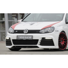Rieger přední nárazník pro Volkswagen Golf 6 vč. GTD, GTI 3-dvéř., 5-dvéř., kabriolet, plast ABS bez povrchové úpravy, pro vozy s PDC, bez parkovacího asistenta a ostřikovačů světlometů Rieger přední nárazník pro Volkswagen Golf 6 vč. GTD, GTI 3-dvéř., 5-dvéř., kabriolet, plast ABS bez povrchové úpravy, pro vozy s PDC, bez parkovacího asistenta a ostřikovačů světlometů