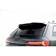 Maxton Design prodloužení spoileru pro Audi Q7 Mk2 S-Line, Mk2 S-Line Facelift, černý lesklý plast ABS
