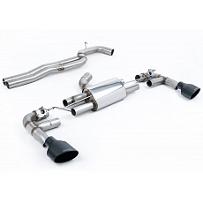 Milltek Sport výfukový systém cat-back 80mm Race bez rezonátoru (nejhlasitější) pro Audi RS3 Sportback 400PS (8V MQB - Facelift) s OPF/GPF 2019-2024, černé koncovky Milltek Sport výfukový systém cat-back 80mm Race bez rezonátoru (nejhlasitější) pro Audi RS3 Sportback 400PS (8V MQB - Facelift) s OPF/GPF 2019-2024, černé koncovky