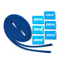 DEi Design Engineering sada termo izolačního návleku "Protect-A-Wire" délka 2,1 m + 6x koncovka s logem, barva modrá