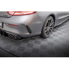 Maxton Design "Street Pro" boční difuzory pod zadní nárazník pro Mercedes třída C W205 Facelift/43 AMG/Coupe, plast ABS bez povrchové úpravy Maxton Design "Street Pro" boční difuzory pod zadní nárazník pro Mercedes třída C W205 Facelift/43 AMG/Coupe, plast ABS bez povrchové úpravy