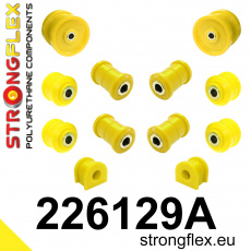 226129A: Strongflex Sada silentbloků zadního zavěšení varianta SPORT 226129A: Strongflex Sada silentbloků zadního zavěšení varianta SPORT